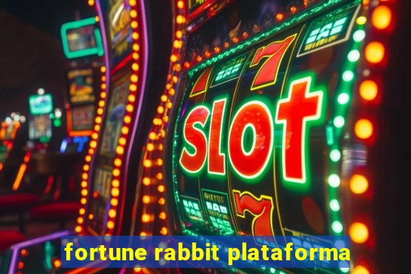 fortune rabbit plataforma